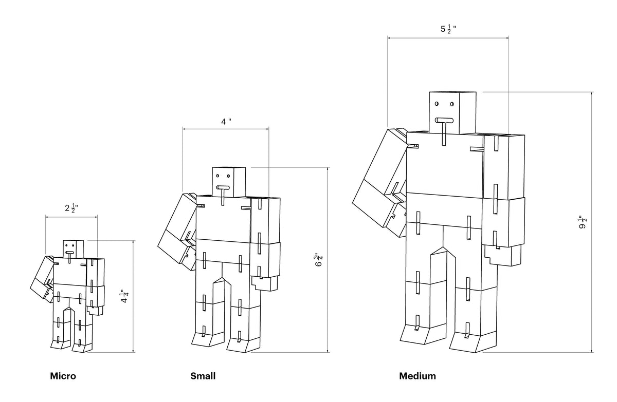 Cubebot Medium Natural