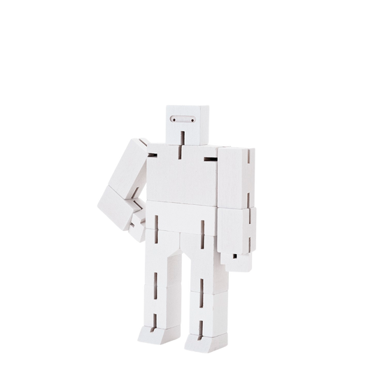 Cubebot Ninja Small White